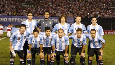 team photo for Argentina