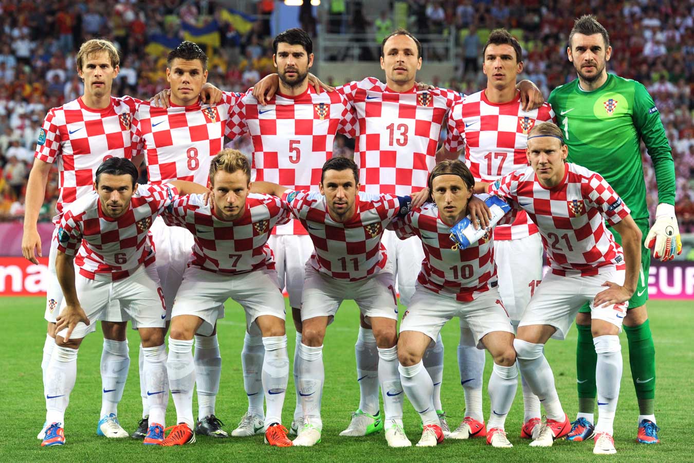 team photo for Croatia