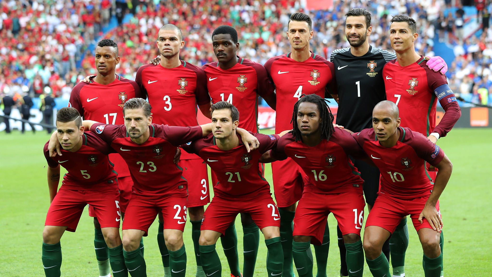 team photo for Portugal
