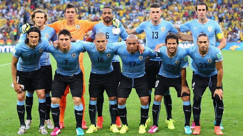 team photo for Uruguay